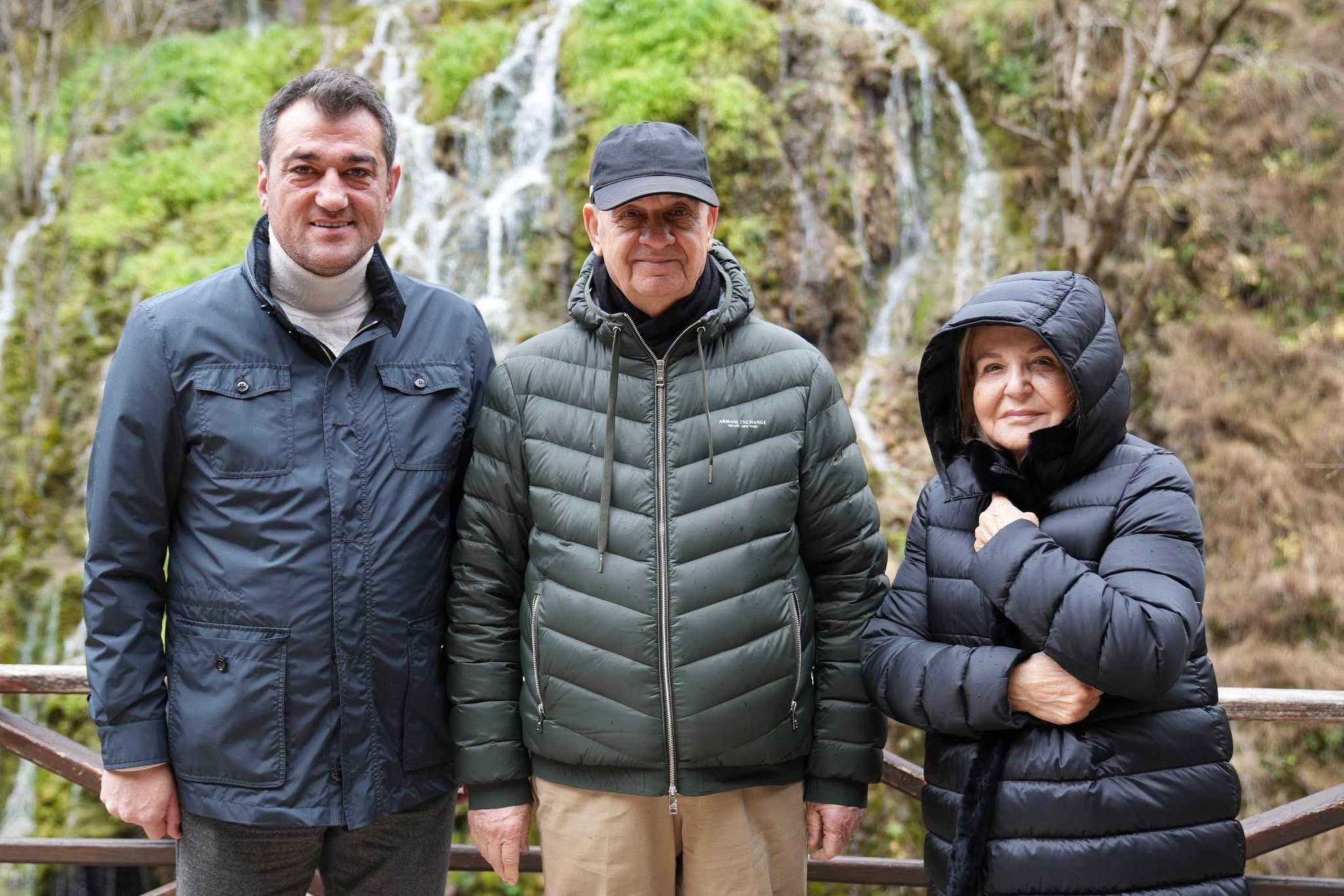 BAŞKAN KÖSE, İLKER BAŞBUĞ’A GİRESUN YAYLALARININ GİZLİ CENNETLERİNİ TANITTI
