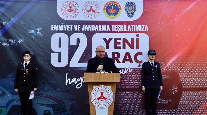GİRESUN’DA GÜVENLİK FİLOSUNA DEV TAKVİYE: 92 YENİ ARAÇ TÖRENLE HİZMETE GİRDİ