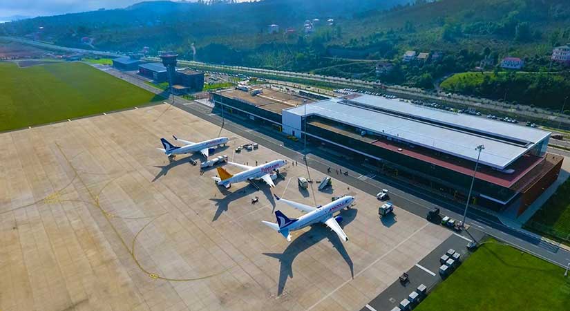 KASIM AYINDA ORDU-GİRESUN HAVALİMANI’NDA 97.935 YOLCUYA HİZMET VERİLDİ