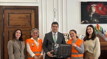 LÖSEV HEYETİNDEN PİRAZİZ KAYMAKAMLIĞI’NA ANLAMLI ZİYARET