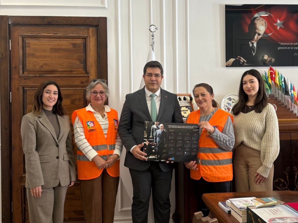 LÖSEV HEYETİNDEN PİRAZİZ KAYMAKAMLIĞI’NA ANLAMLI ZİYARET