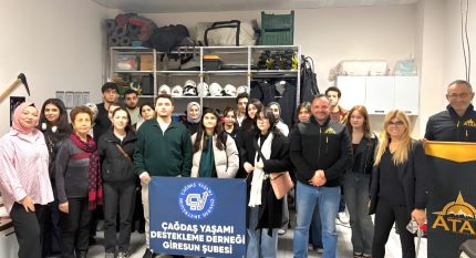 ÇYDD ve ATAK’ın Giresun şubelerinden örnek işbirliği