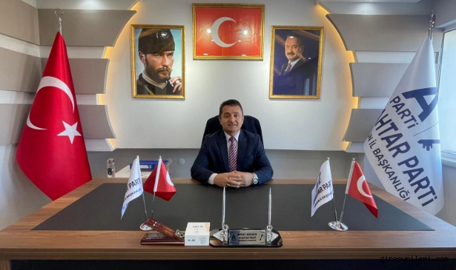 ANAHTAR PARTİ GİRESUN İL BAŞKANI BERAT AKKAYA İSTİFA ETTİ