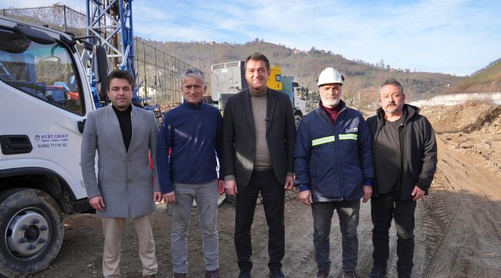 GİRESUN BELEDİYESİ’NİN İÇME SUYU YATIRIMLARI SÜRÜYOR