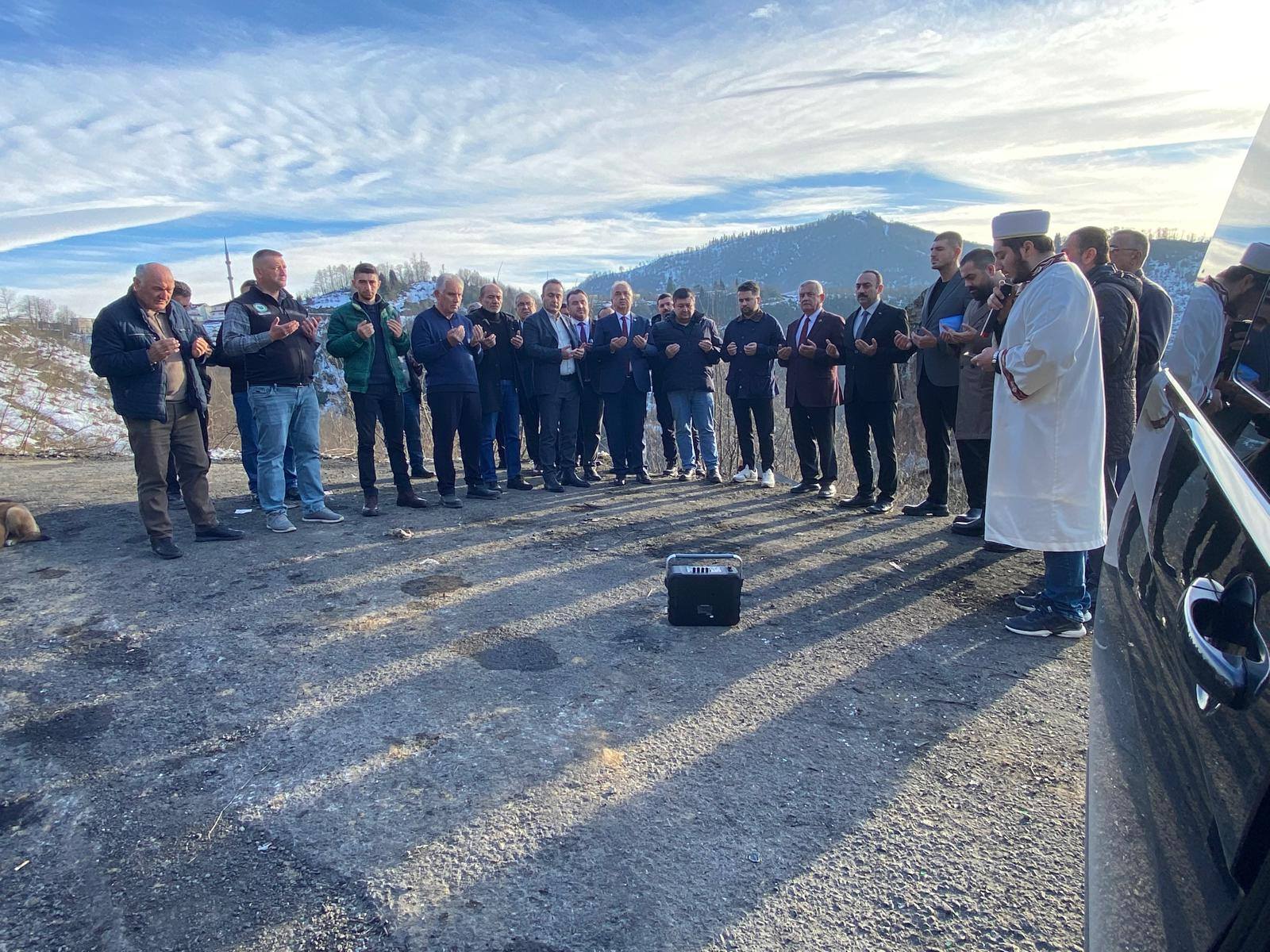 GİRESUN TURİZMİNE YENİ SOLUK: GELİN KAYASI PROJESİ İÇİN DÜĞMEYE BASILDI
