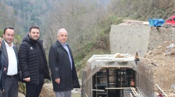 ESPİYE ERİCEK KARAYOLUNU 570 MİLYON İLAVE ÖDENEKLE  TAMAMLIYORUZ