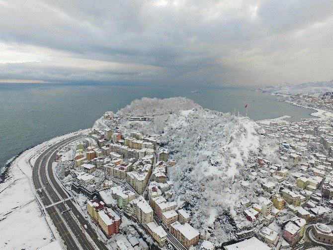 GİRESUN İÇİN KUVVETLİ KAR YAĞIŞI UYARISI