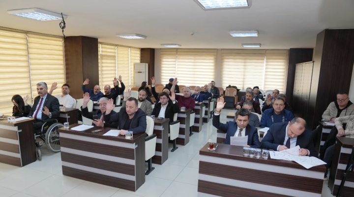 BELEDİYE MECLİSİ TOPLANDI