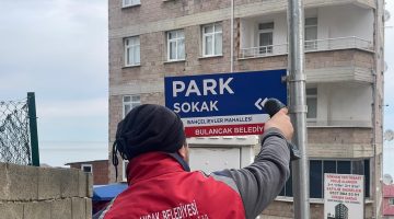 Bulancak’ta Numarataj Çalışmaları Devam Ediyor