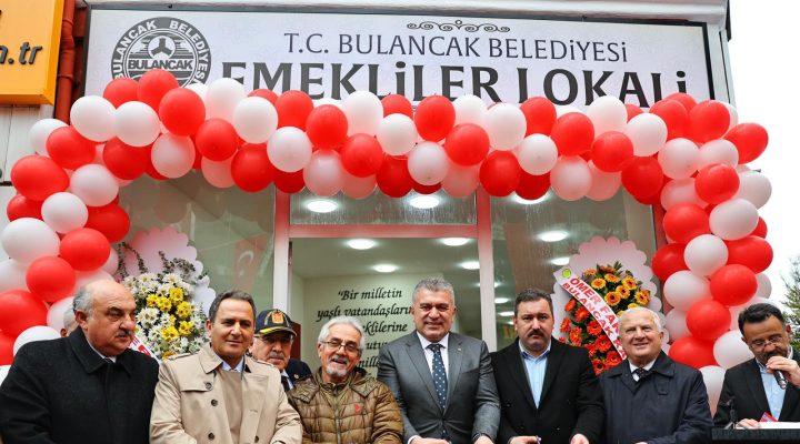 BULANCAK BELEDİYESİ EMEKLİLER LOKALİ AÇILDI