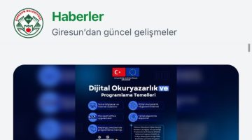 GİRESUN BELEDİYESİ MOBİL UYGULAMASI HİZMETE GİRDİ