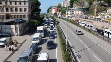 GİRESUN’DA TRAFİĞE KAYITLI ARAÇ SAYISI 125 BİNİ AŞTI
